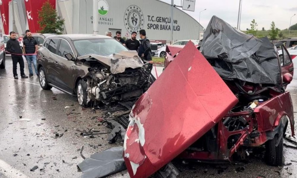 Bursa yakın çevre yolunda korkunç kaza 